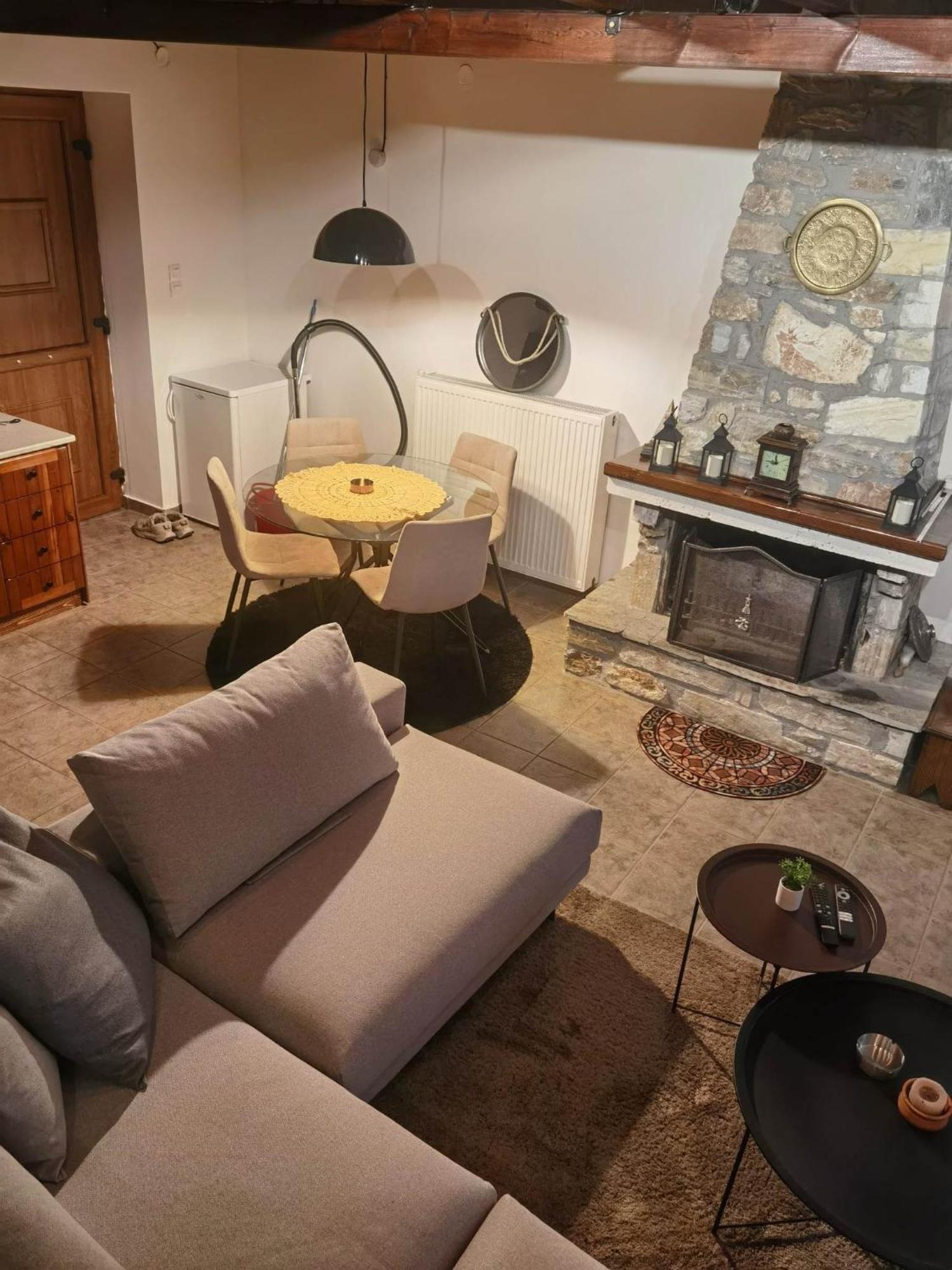 Traditional Stone Cottage In Palio Elatohori Dış mekan fotoğraf