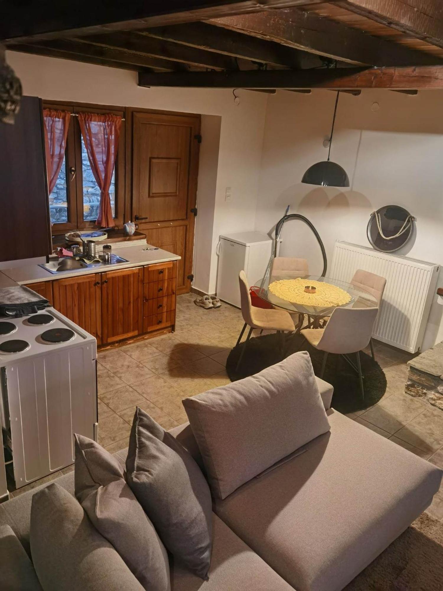 Traditional Stone Cottage In Palio Elatohori Dış mekan fotoğraf
