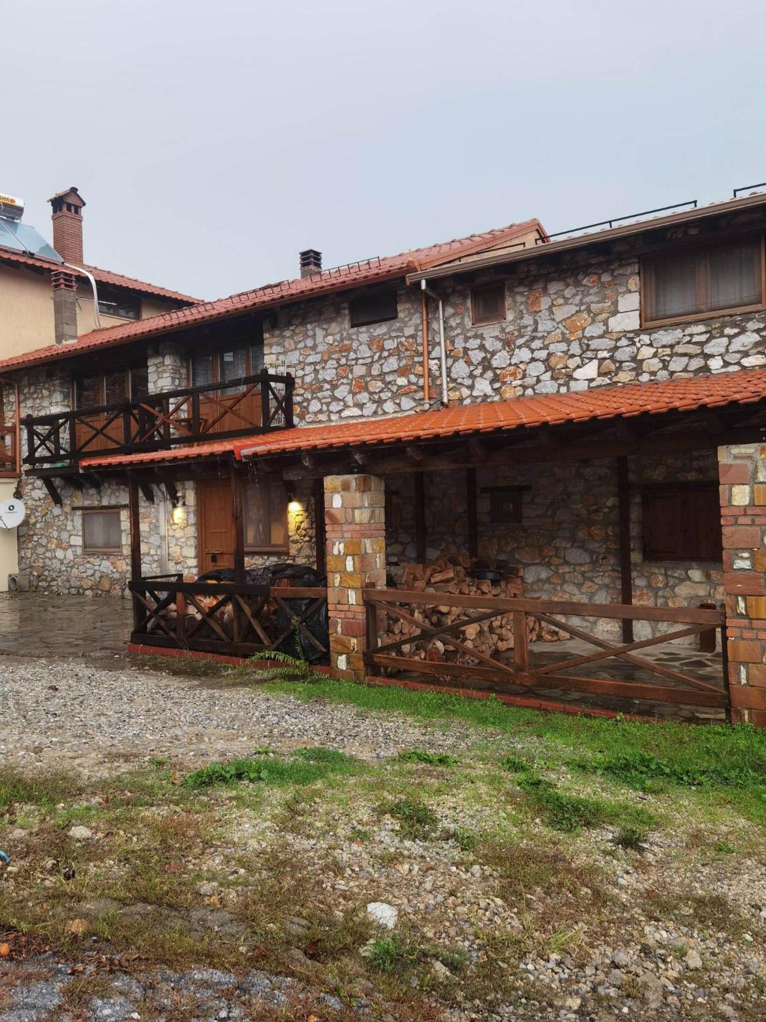 Traditional Stone Cottage In Palio Elatohori Dış mekan fotoğraf
