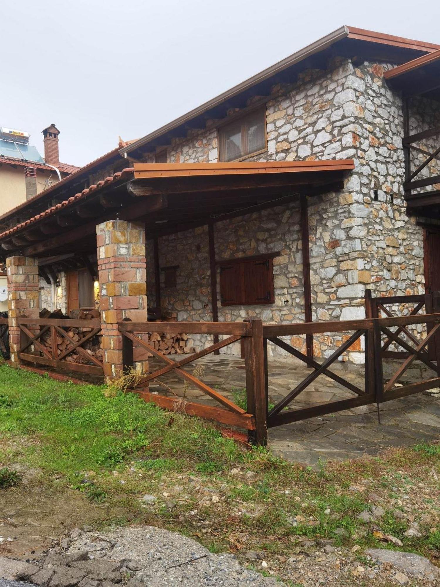 Traditional Stone Cottage In Palio Elatohori Dış mekan fotoğraf